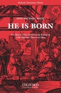 Cover: He is born - Oxford University Press