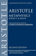 Cover: Metaphysics: Books gamma, delta, and epsilon - Clarendon Press