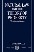 Cover: Natural Law and the Theory of Property - Clarendon Press