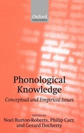 Cover: Phonological Knowledge - Oxford University Press