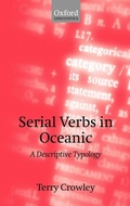 Cover: Serial Verbs in Oceanic - Oxford University Press