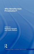 Cover: Who Benefits from Privatisation? - Routledge