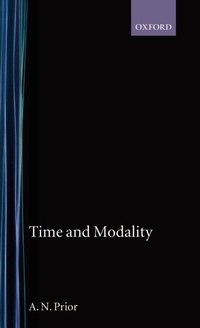 Enlarge image Cover: Time and Modality - Oxford University Press