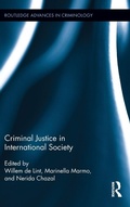 Cover: Criminal Justice in International Society - Routledge