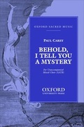 Cover: Behold, I tell you a mystery - Oxford University Press