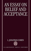Cover: An Essay on Belief and Acceptance - Clarendon Press