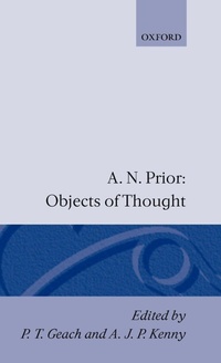 Enlarge image Cover: Objects of Thought - Oxford University Press