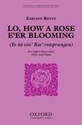 Cover: Lo, how a Rose e'er blooming - Oxford University Press
