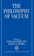 Cover: The Philosophy of Vacuum - Oxford University Press