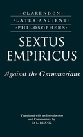 Cover: Sextus Empiricus: Against the Grammarians (Adversus Mathematicos I) - Oxford University Press