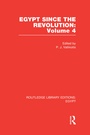 Cover: Egypt Since the Revolution (RLE Egypt) - Routledge