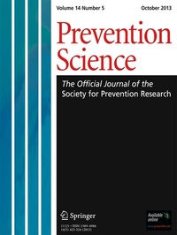 Abbildung von: Prevention Science - Springer