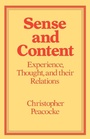 Cover: Sense and Content - Oxford University Press