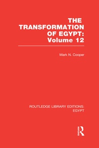Enlarge image Cover: The Transformation of Egypt (RLE Egypt) - Routledge
