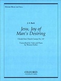 Cover: Jesu Joy of Man's Desiring: Viola and Piano - Oxford University Press Inc