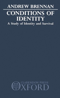 Enlarge image Cover: Conditions of Identity - Clarendon Press