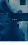 Cover: Essays on Ethics and Method - Oxford University Press