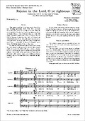 Cover: Rejoice in the Lord, O ye righteous - Oxford University Press