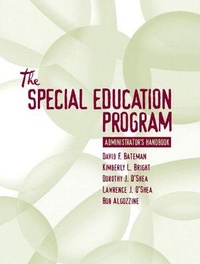 Enlarge image Cover: Special Education Program Administrator's Handbook - Pearson