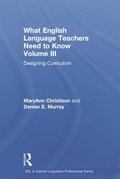 Cover: What English Language Teachers Need to Know Volume III - Routledge