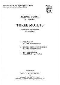Enlarge image Cover: Three Motets - Oxford University Press
