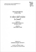 Cover: O where shall wisdom be found? - Oxford University Press