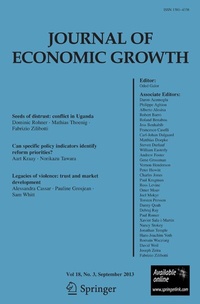 Abbildung von: Journal of Economic Growth - Springer