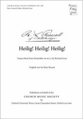 Cover: Heilig, Heilig - Oxford University Press