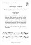 Cover: Vexilla Regis prodeunt - Oxford University Press