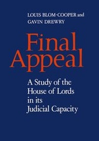 Enlarge image Cover: Final Appeal - Oxford University Press