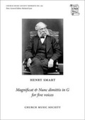 Cover: Magnificat and Nunc dimittis in G - Oxford University Press