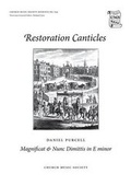 Cover: Magnificat & Nunc dimittis in E minor - Oxford University Press