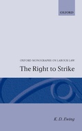 Cover: The Right to Strike - Clarendon Press