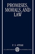 Cover: Promises, Morals and Law - Oxford University Press