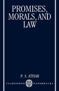 Enlarge image Cover: Promises, Morals and Law - Oxford University Press