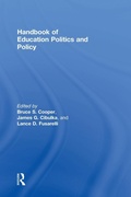 Cover: Handbook of Education Politics and Policy - Routledge