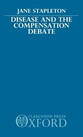 Cover: Disease and the Compensation Debate - Oxford University Press