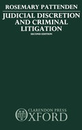 Cover: Judicial Discretion and Criminal Litigation - Clarendon Press