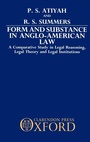 Cover: Form and Substance in Anglo-American Law - Clarendon Press