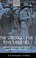 Cover: The Struggle for Civil Liberties - Oxford University Press