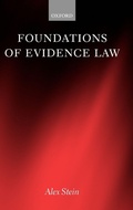 Cover: Foundations of Evidence Law - Oxford University Press
