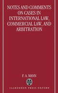 Abbildung von: Notes and Comments on Cases in International Law, Commercial Law, and Arbitration - Clarendon Press