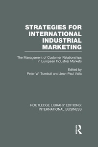 Abbildung von: Strategies for International Industrial Marketing (RLE International Business) - Routledge