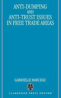 Abbildung von: Anti-Dumping and Anti-Trust Issues in Free-Trade Areas - Clarendon Press
