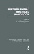 Cover: International Business Handbook (RLE International Business) - Routledge