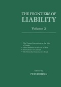Cover: Frontiers of Liability: Volume 2 - Oxford University Press
