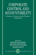 Cover: Corporate Control and Accountability - Clarendon Press