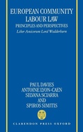Cover: European Community Labour Law: Principles and Perspectives - Clarendon Press