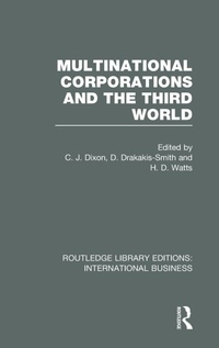 Enlarge image Cover: Multinational Corporations and the Third World (RLE International Business) - Routledge