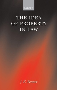 Enlarge image Cover: The Idea of Property in Law - Oxford University Press